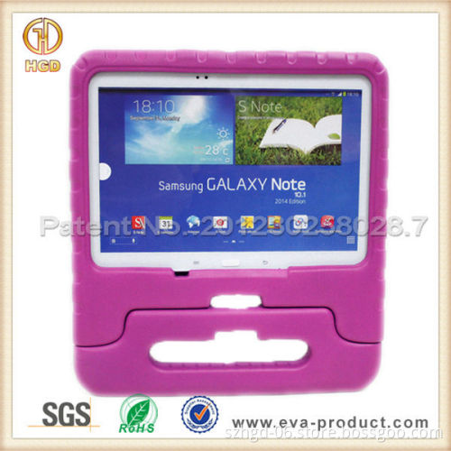 OEM service eva foam handle case for samsung galaxy note 10.1 2014